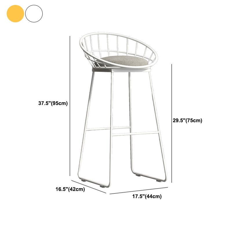 Glam Folding Bar Table Set 1/2 Pcs Bar Table and Bar Stools with Metal Frame