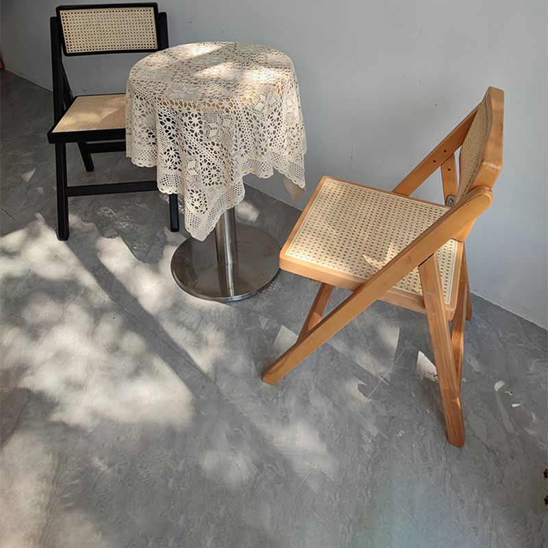 Chaise simple de salle à manger de dossier ouvert de chaise solide de hêtre de style contemporain