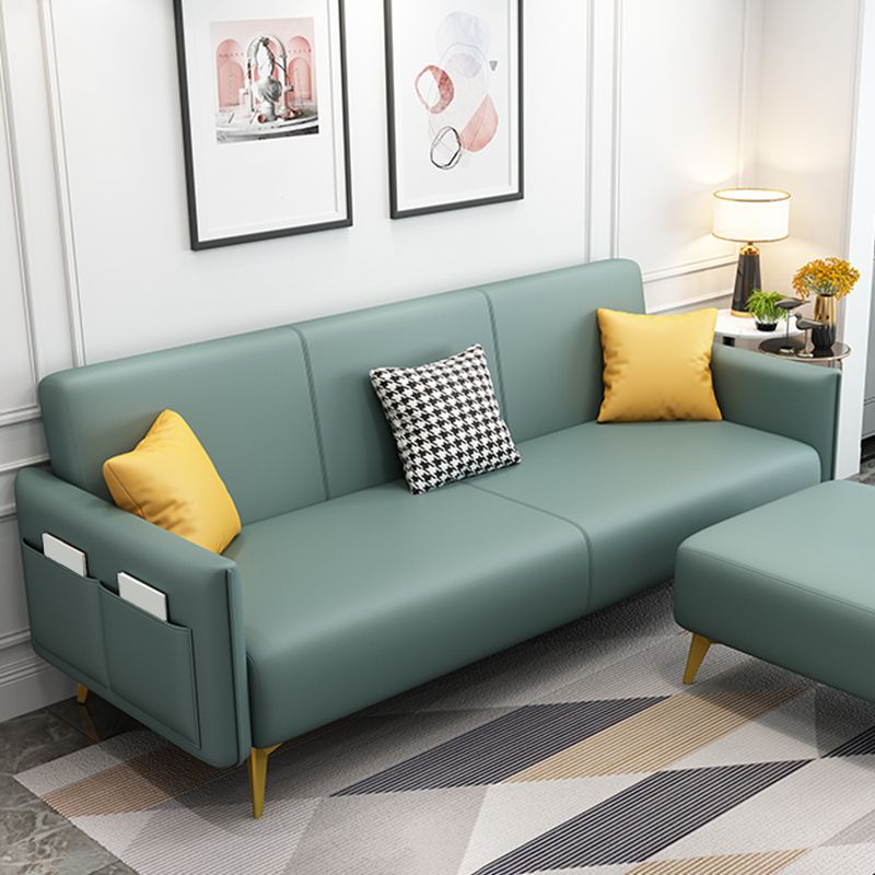 Contemporary Standard Square Arm Living Room Stationary Seating