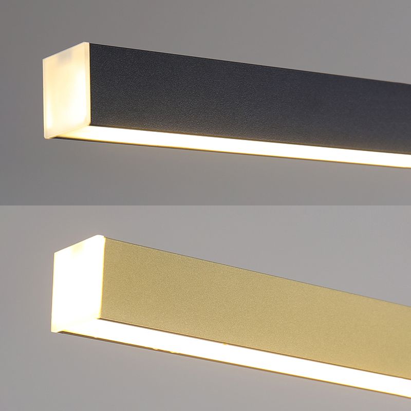 Noordse eenvoudige karakteristiek moderne stijl led hangend eiland hanglamp voor eetkamer bar