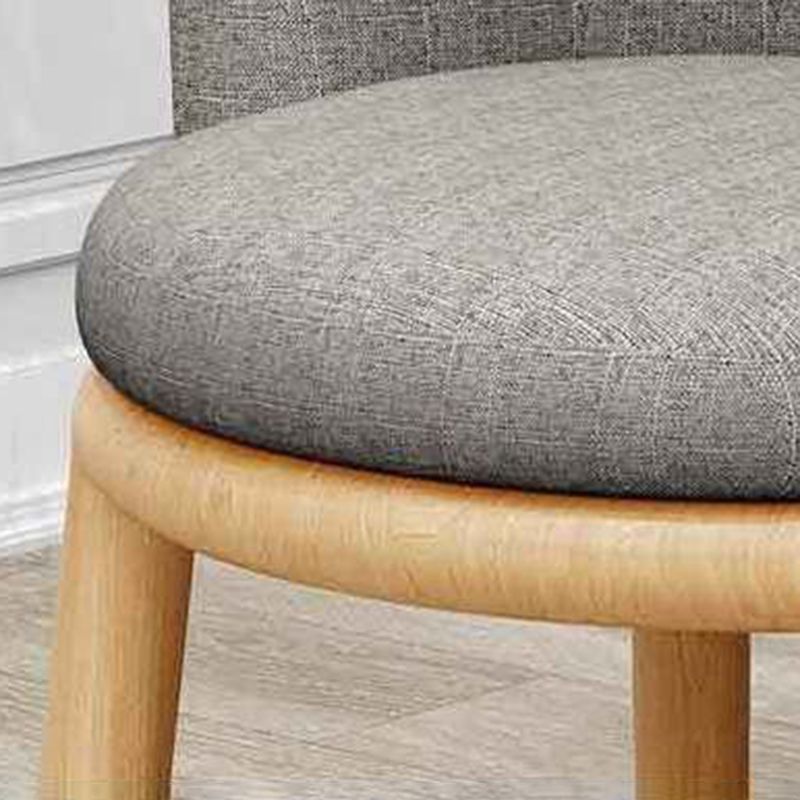 Silla de comedor moderna de metal, sillas de comedor tapizadas sin brazos para uso en restaurantes