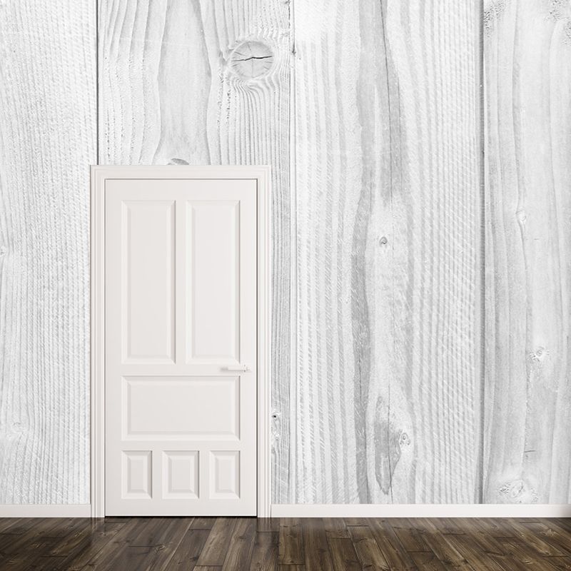 Full Size Wood Grain Mural Contemporary Home Decor for Sitting Room, Water Resistant