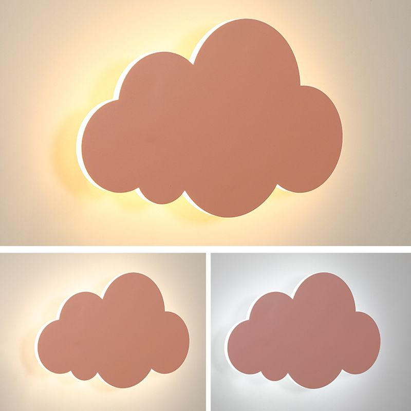 Éclairage d'écran en forme de nuage Creative Minimalist Style Plastic 1 Lumière Approche