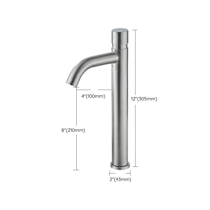 Modern Low Arc Sink Faucet with Single Handle Bathroom Sink Faucet