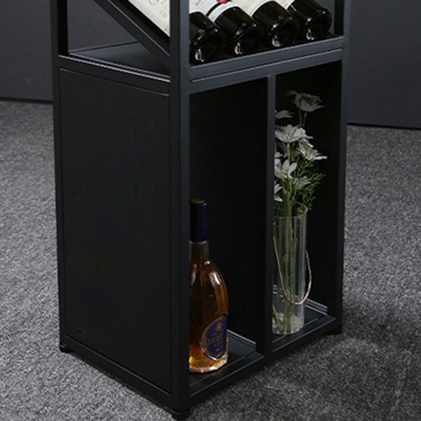 Sintered Stone Bar Dining Table Industrial Rectangle Bar Height Pub Table with Shelves