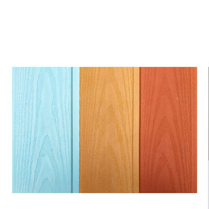 Wood Wall Ceiling Fireproof Water Resistant Textured Shiplap Wall Ceiling