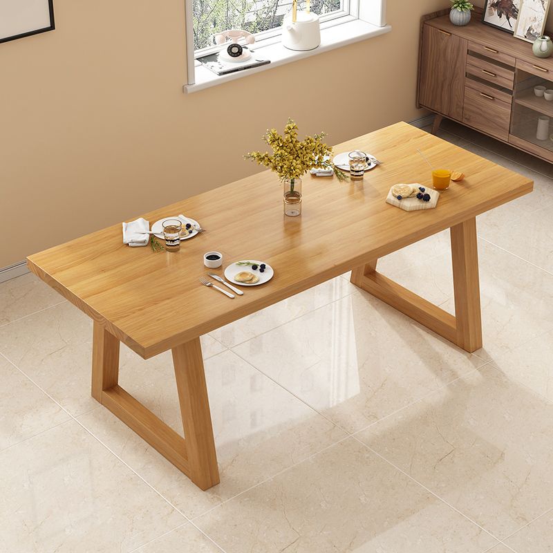 Modern Wood Dining Set 1/2/4/5 Pieces Indoor Dining Furniture for Kitchen