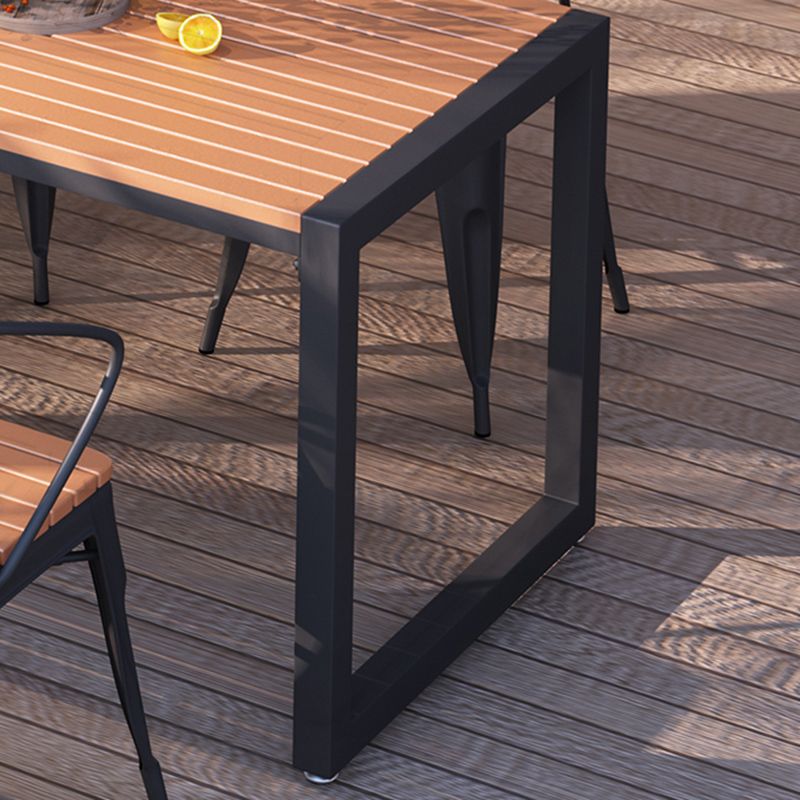 Industrial 1/2/3/5/7 Pieces Dining Set Reclaimed Wood Dining Table Set for Outdoor