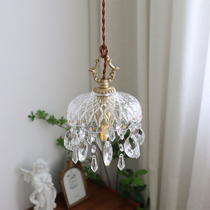Modern Style Geometric Wall Mounted Lamps Glass 1 Light Wall Sconces
