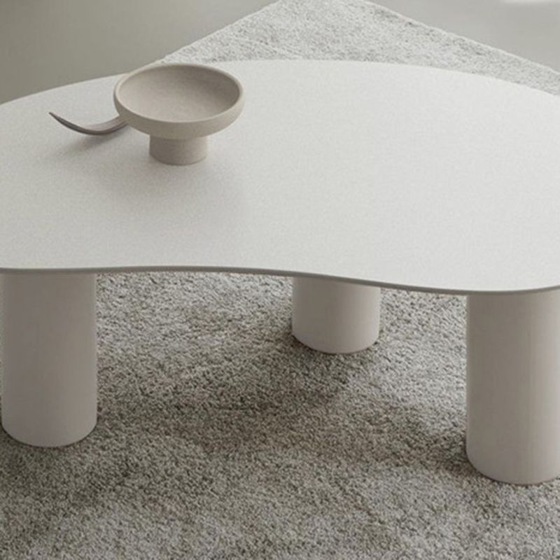 Modern 3 Legs Coffee Table Wood Coffee Table for Living Room