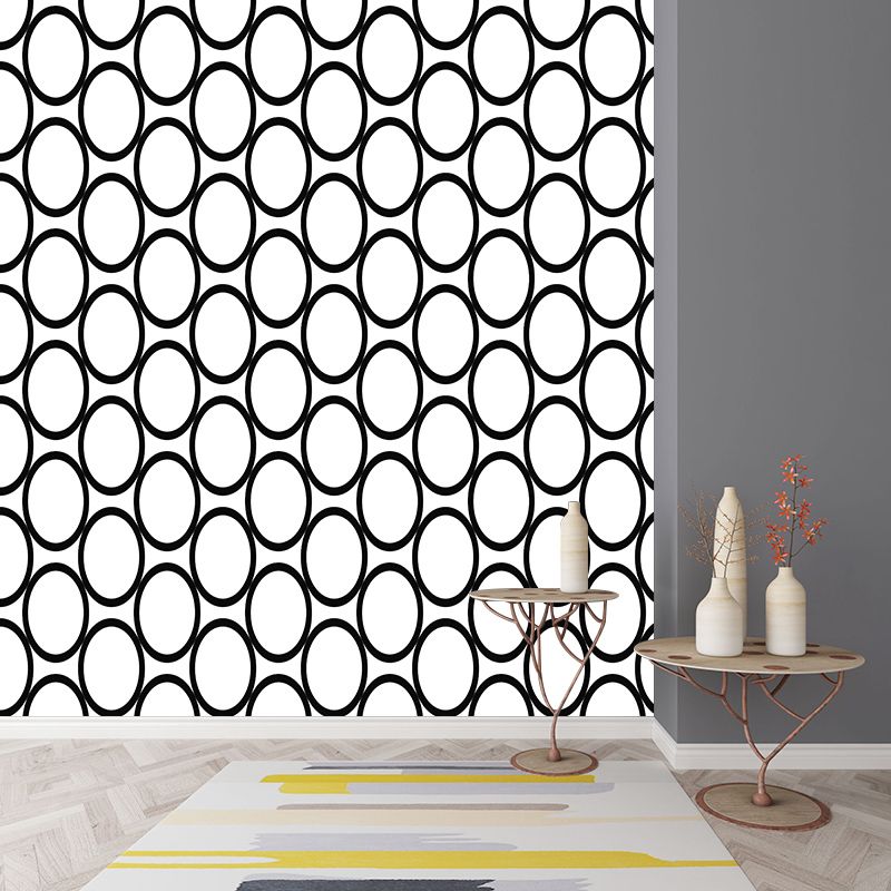 Mildew Resistant Geometry Wall Mural Wallpaper Illustration Wall Mural for Home