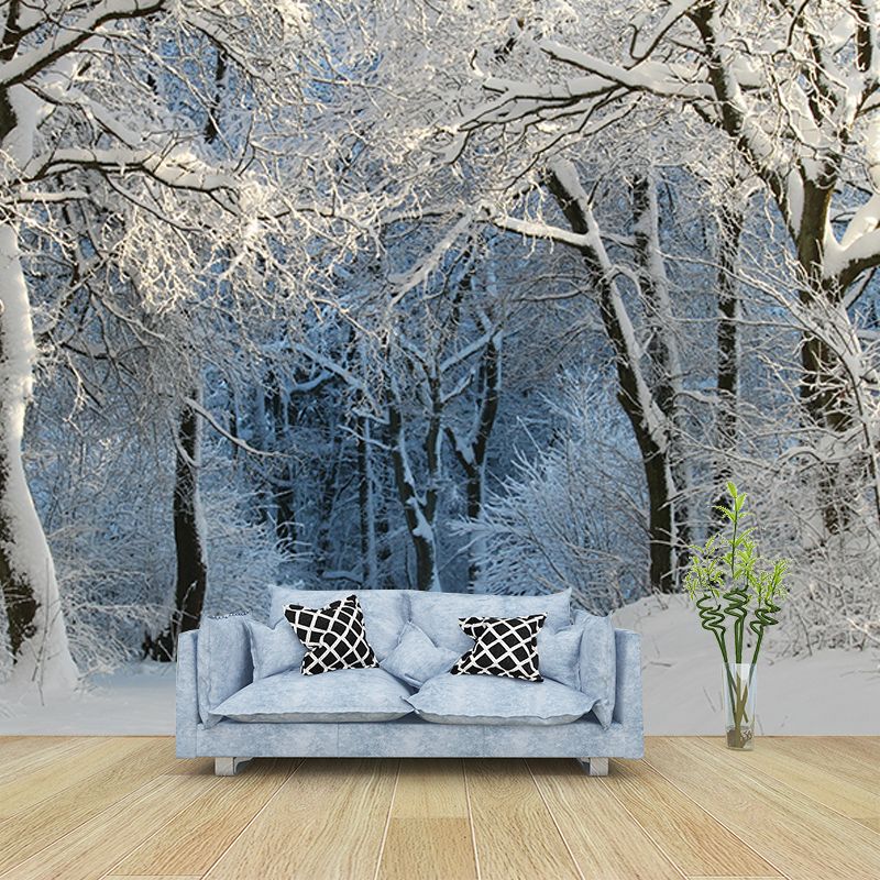 Modern Photography Mural Wallpaper Forest Living Room Wall Mural