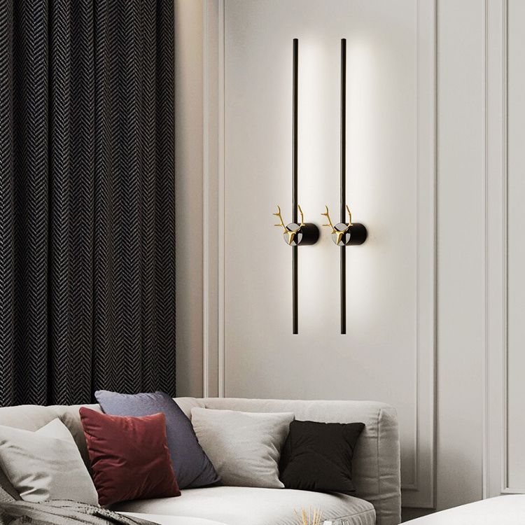 Estilo moderno Simple Lineal Wall Disconce Metal Donces para corredor