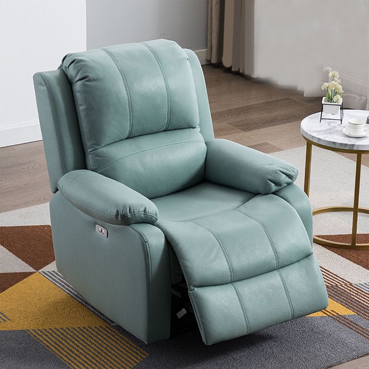 Indoor Upholstery Recliner Contemporary 33.5" W Recliners with Massage & USB Cord