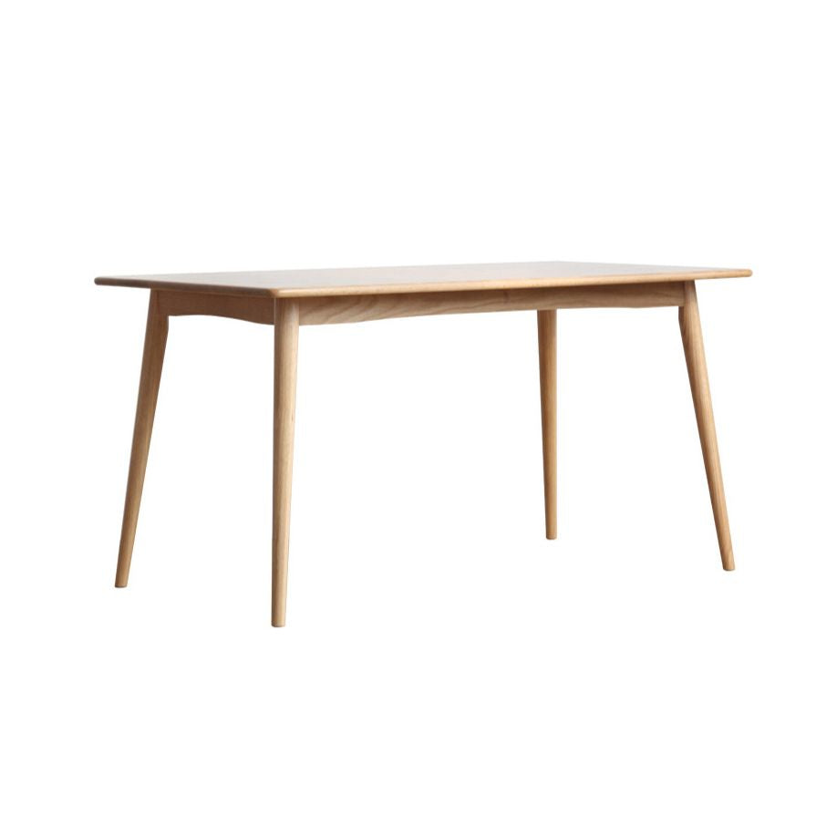 Cucina moderna tavolo da pranzo in legno massiccio di altezza standard con set di sala da pranzo formale