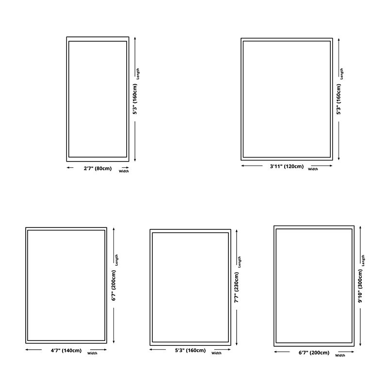 Oranje modern tapijt blending kleurblok indoor tapijt waswasbalk tapijt voor woningdecoratie