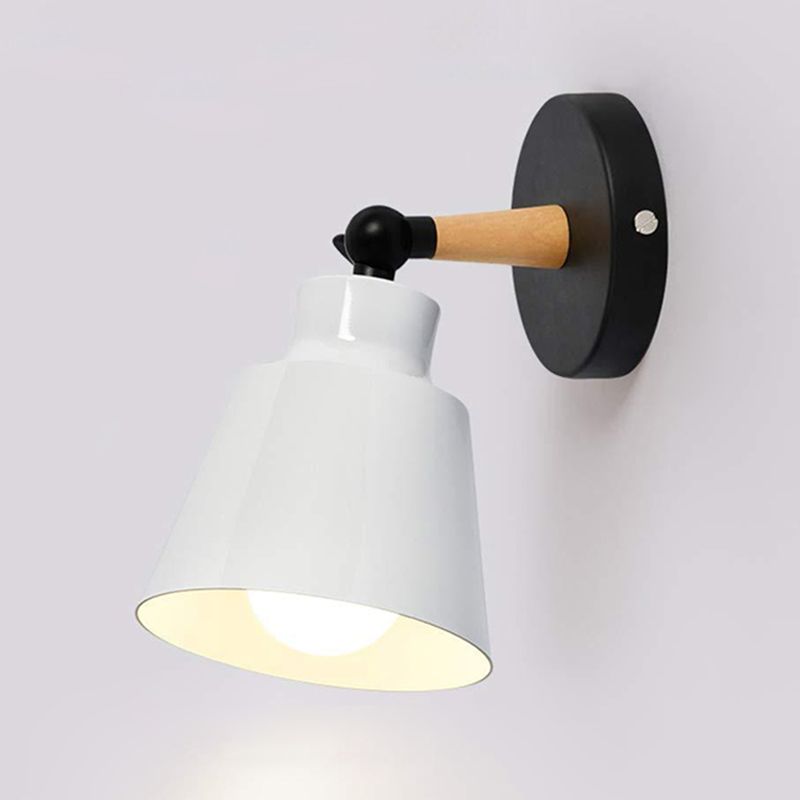 Kegel muurverlichting montage moderne stijl metalen muur gemonteerd verlichtingsarmatuur voor slaapkamer