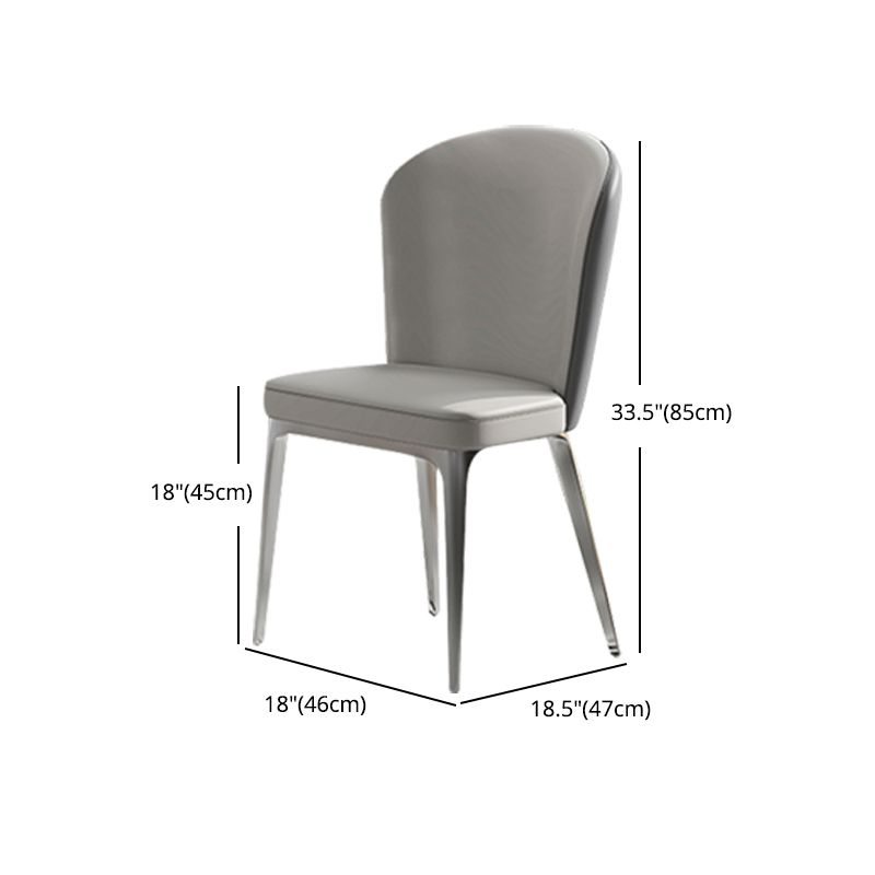 Nordic 1/4/5/7 Pieces Rectangle Dining Set Sintered Stone Top Table with Leather Chairs