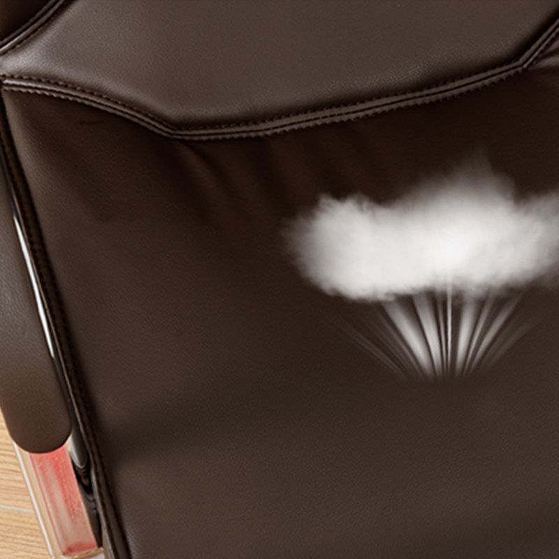 Modern Computer Faux Leather Chair Ergonomic Office Chair with Upholstered