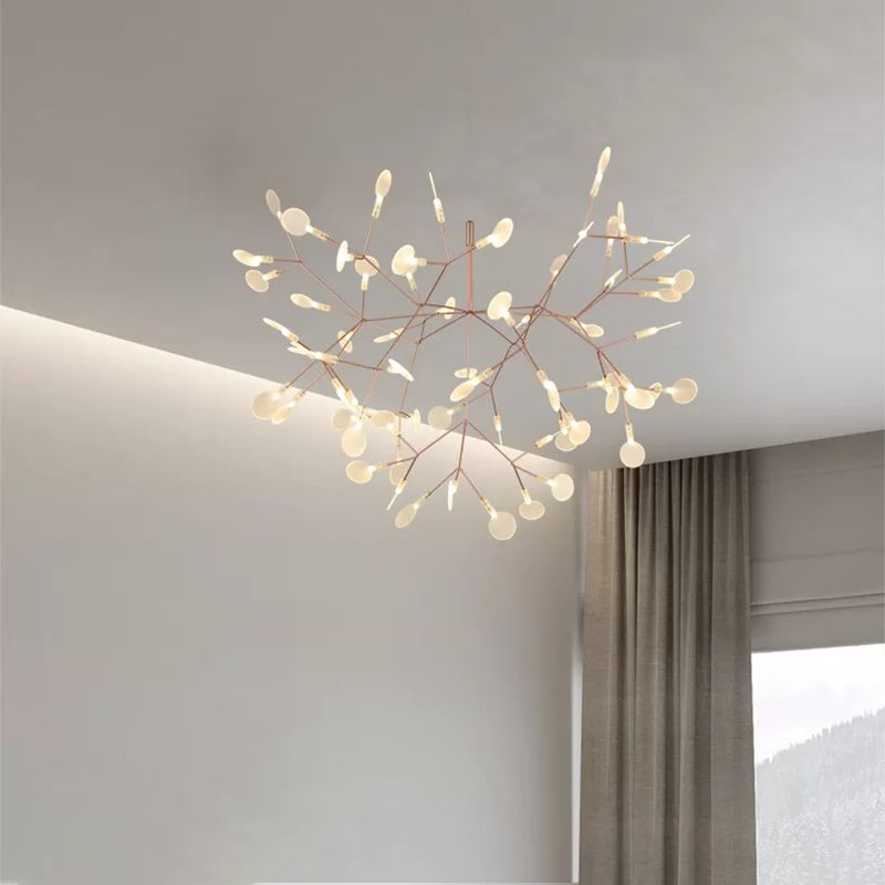 Moderni apparecchi per illuminazione a lampadario spray kit a sospensione acrilica