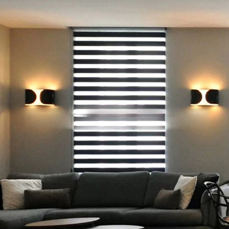 Single Polished Contemporary Wall Mounted Sconce Metal LED Wall Light