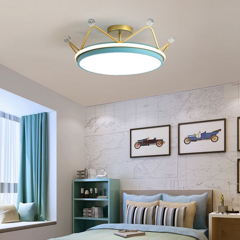Colorful Flush Mount Ceiling Light Modern LED Flush Mount Ceiling Fixture
