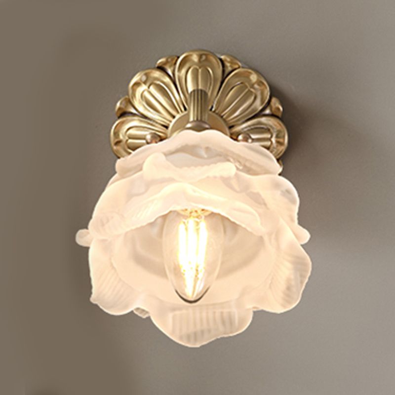Modern Vintage Wall Light Sconce Creative Glass Wall Light Fixture for Bedroom