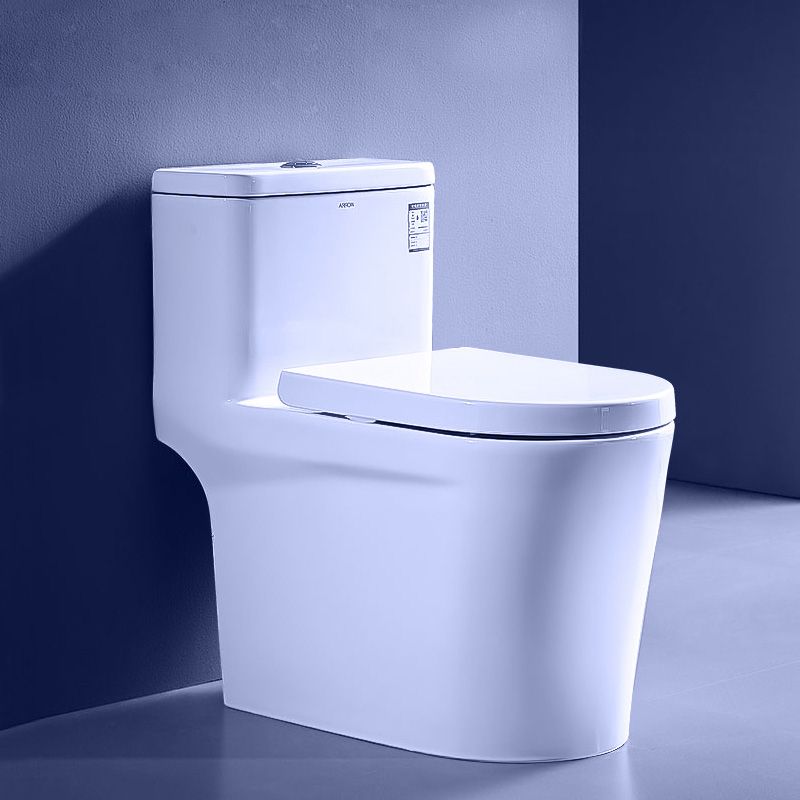 Floor Mounted Porcelain Urine Toilet Traditional Siphon Jet Toilet