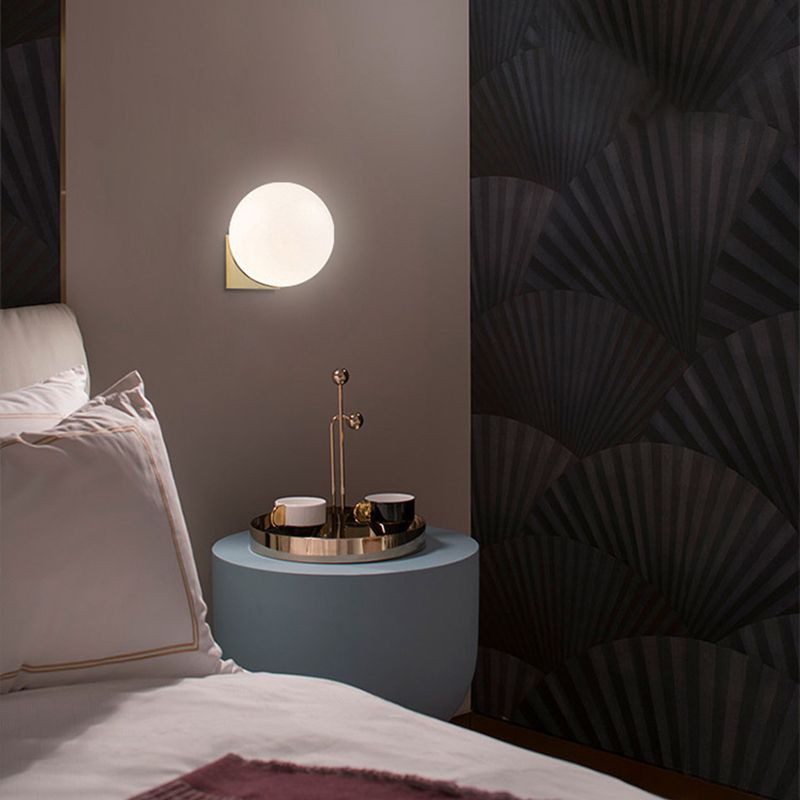 Modern 1/2-Light Bathroom Vanity Light Golden/Chrome Shaded LED Bath Bar