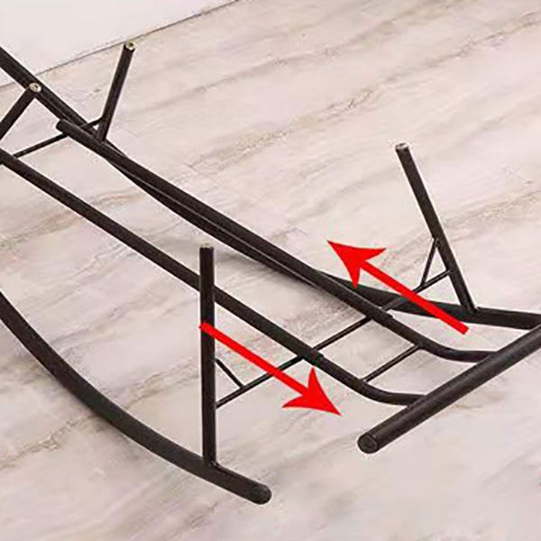 Modern Style Rocking Chair Rattan Outdoor Rocking Chair for Leisure