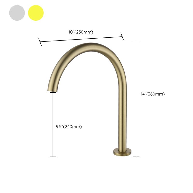 Single Handle Basin Faucet Circular Luxury Vanity Sink Faucet for Bathroom