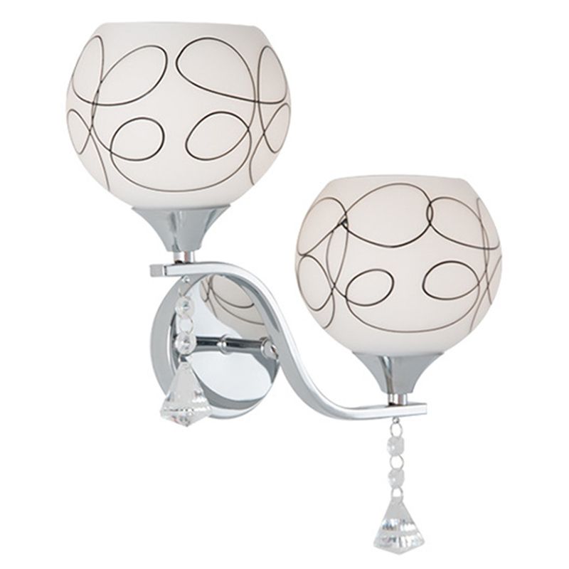 Modern Simple Iron Vanity Light Ball Shape Vanity Lamp for Shower Room