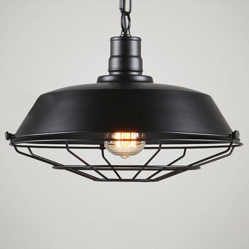 CAGE 1 Light Pendse Lightsing Lights Industrial Metal Lights Pends para restaurante para restaurante
