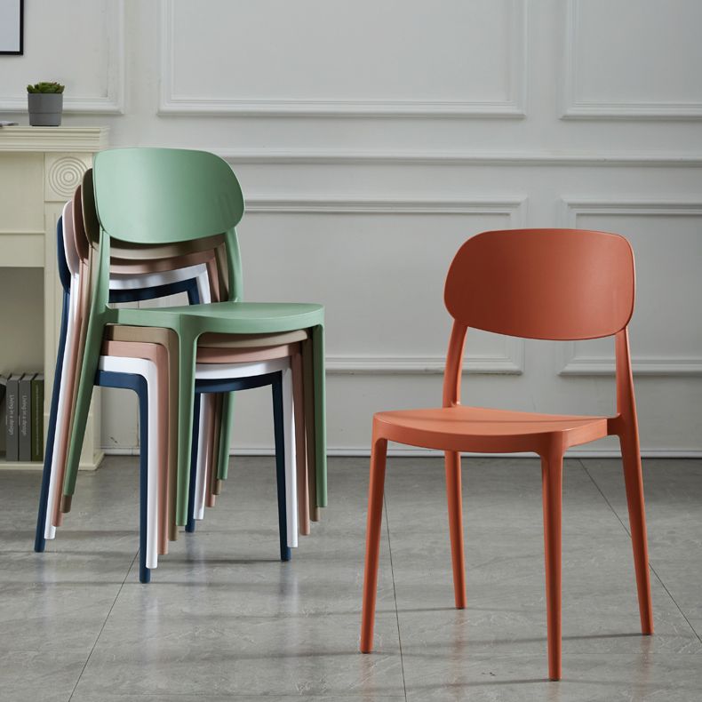 Contemporary Dining and Accent Chairs Indoor-Outdoor Open Back Dining Chair