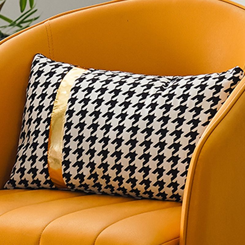 Barrel Accent Chair 25.59" L x 25.59" W x 31.10" H Basic Four Leg Barrel Chair