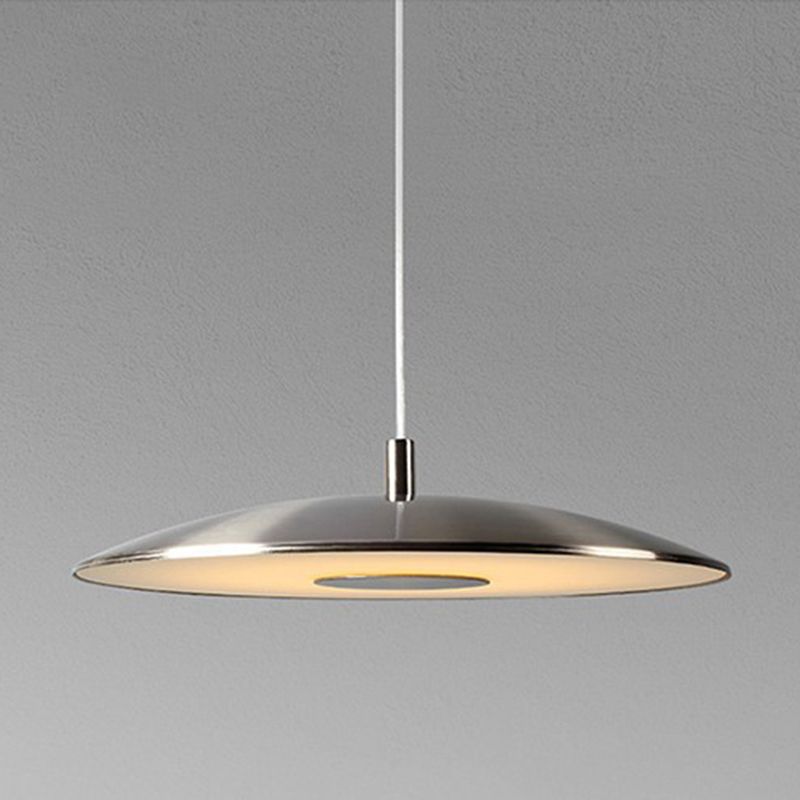 Schijfvorm metaal hangende hanglamp Noordse LED -suspensie hanglamp