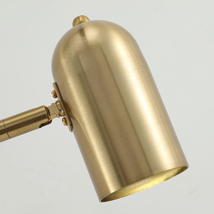 Metalen geometrische schaduwmuuronderdelen in moderne stijl zwenkarmwandverlichting