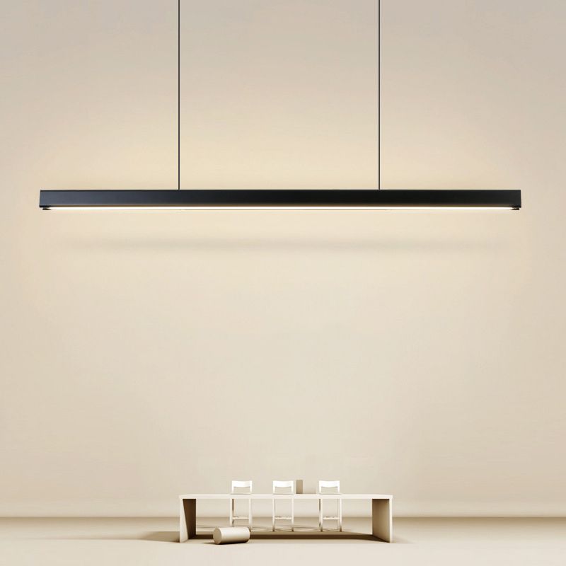 Modernism Single Black Kitchen Island Lighting LED Island Pendant Lighting