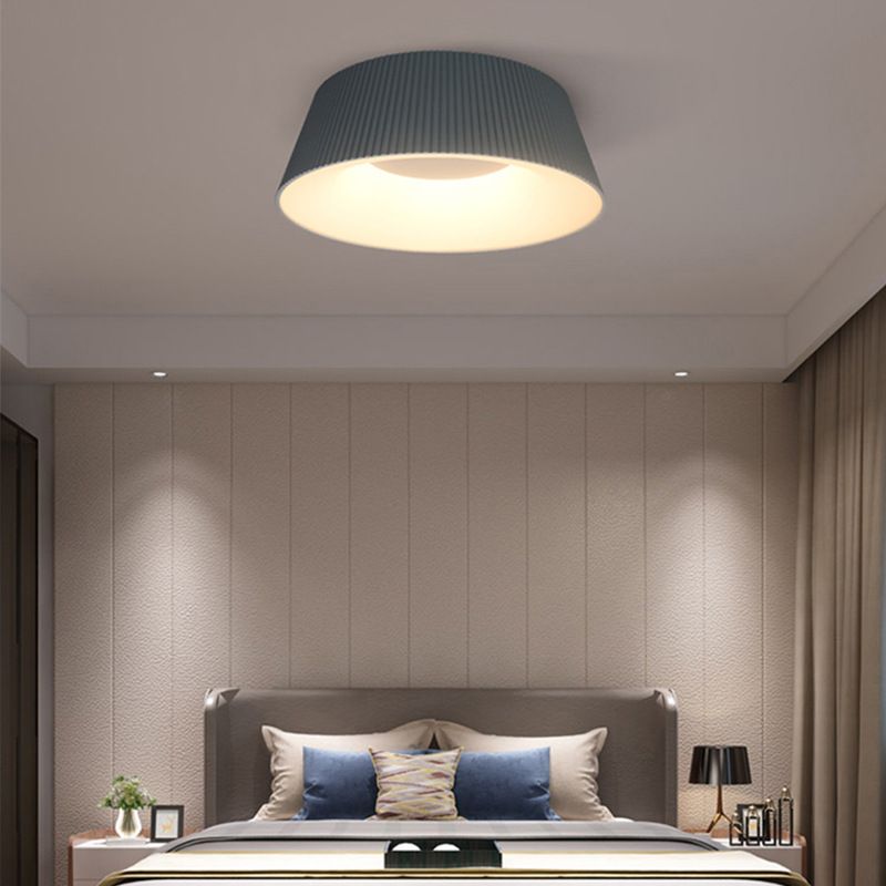 Drum Ceiling Mount Light Fixture Nordic Simple Metal Ceiling Lighting for Living Room