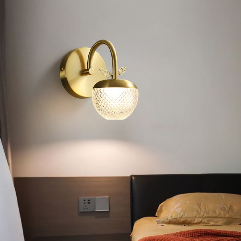 Global Vanity Wall Light Fixtures Modern Minimalist Style Vanity Lights with Acrylic Shade