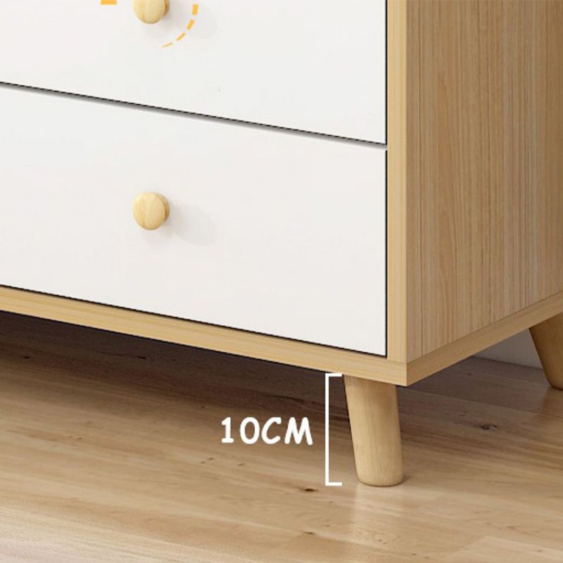 Manufactured Wood Cabinet Modern Accent Cabinet with Door and Drawer