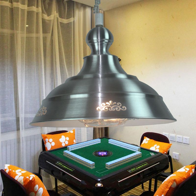 Illuminazione a sospensione in alluminio industriale 1 sala da pranzo lampada sospesa telescopica