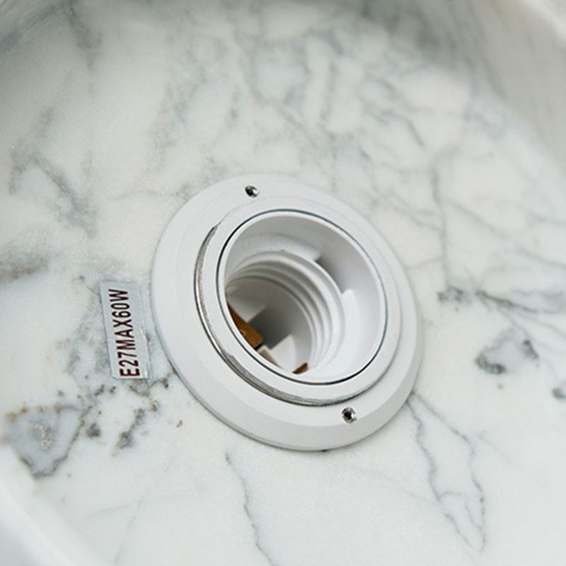 Cement Geometric Shaped Suspension Light Modern Style Hanging Lamps for Dining Room Living Room