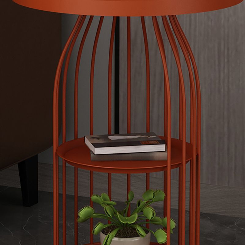 Round End Table Modern Minimalist Side End Table for Living Room