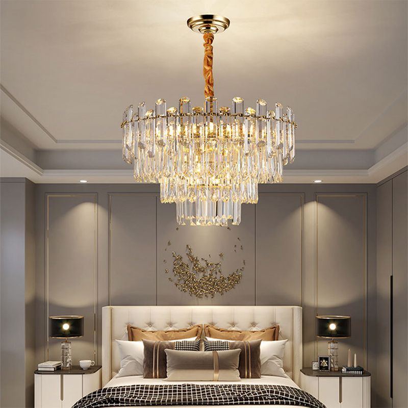 Moderne Stil Geometrische Inselleuchten Kristallpendelleuchten für Kücheninsel