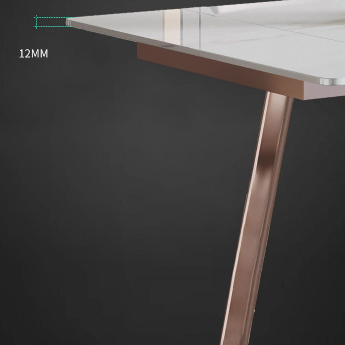 Luxury 1/4/5/7 Pieces Dining Set Sintered Stone Extendable Dining Table with Chairs