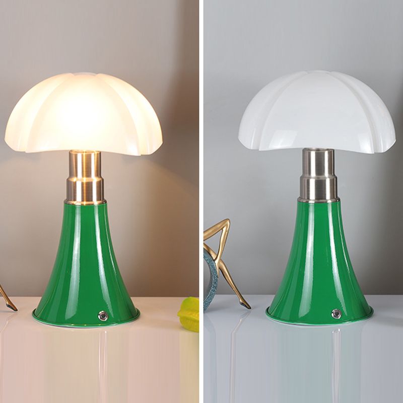 Dome Table Lamp Modern Style Metal Single Light Nightstand Lamp