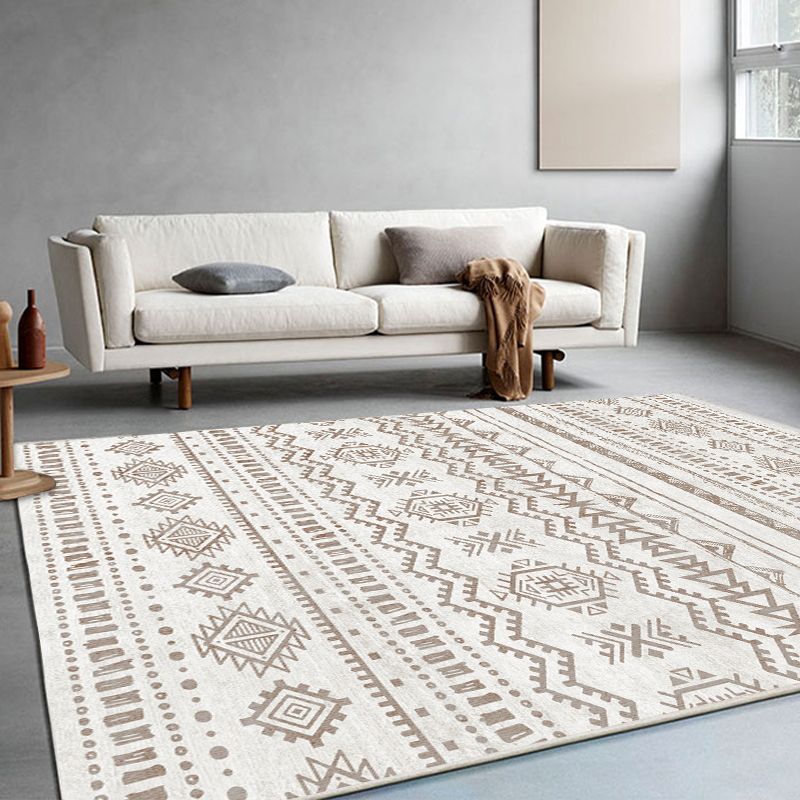Retro Multi-Farben Geometrischer Teppichbaummischmisch