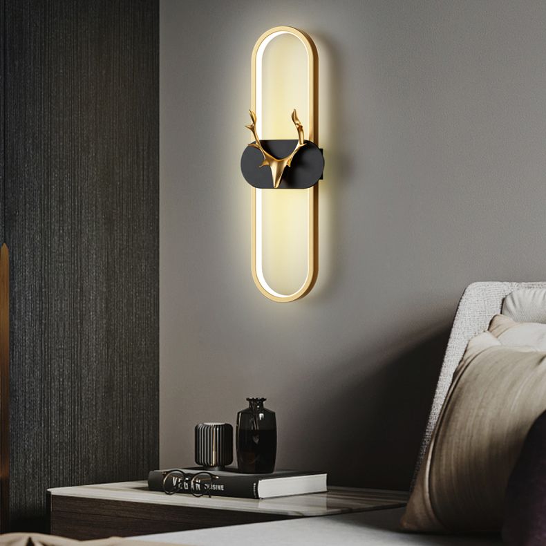 Luce contemporanea a 1 luci a 1 luci a parete a parete a parete lineare per soggiorno per soggiorno