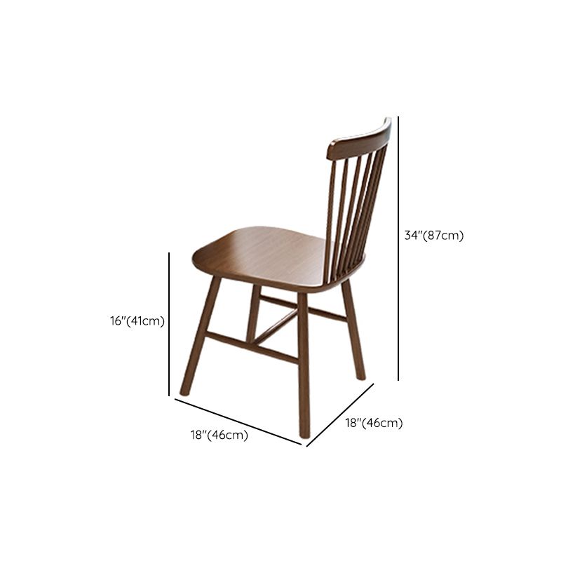 Wood Top Dining Table Set 1/5 Pieces Brown Dinette Set for Kitchen